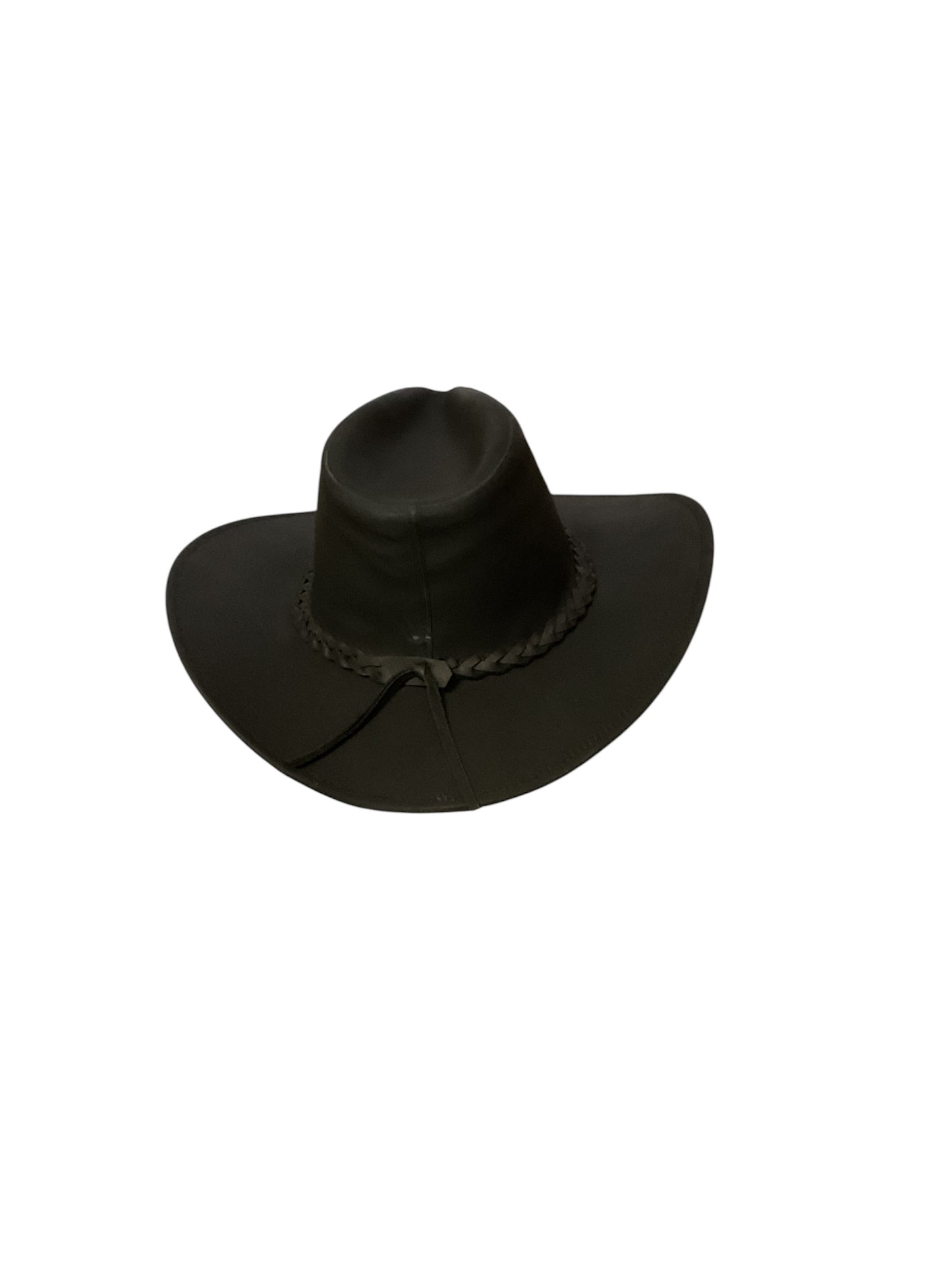 Leather Western Outback Cowboy Hat