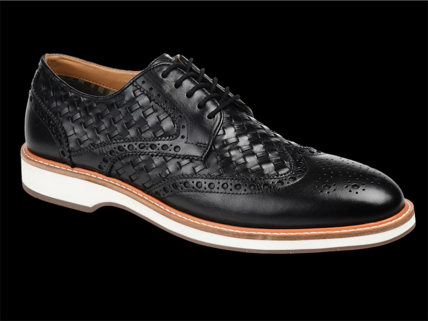 Radcliff Woven Wingtip Derby Two Colors