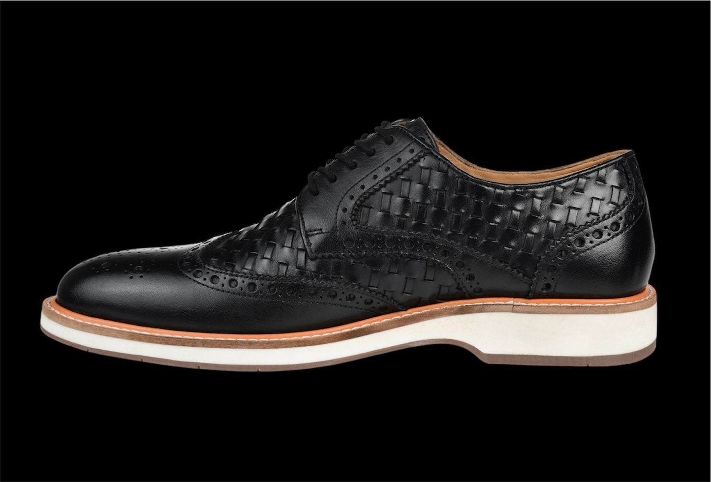 Radcliff Woven Wingtip Derby Two Colors