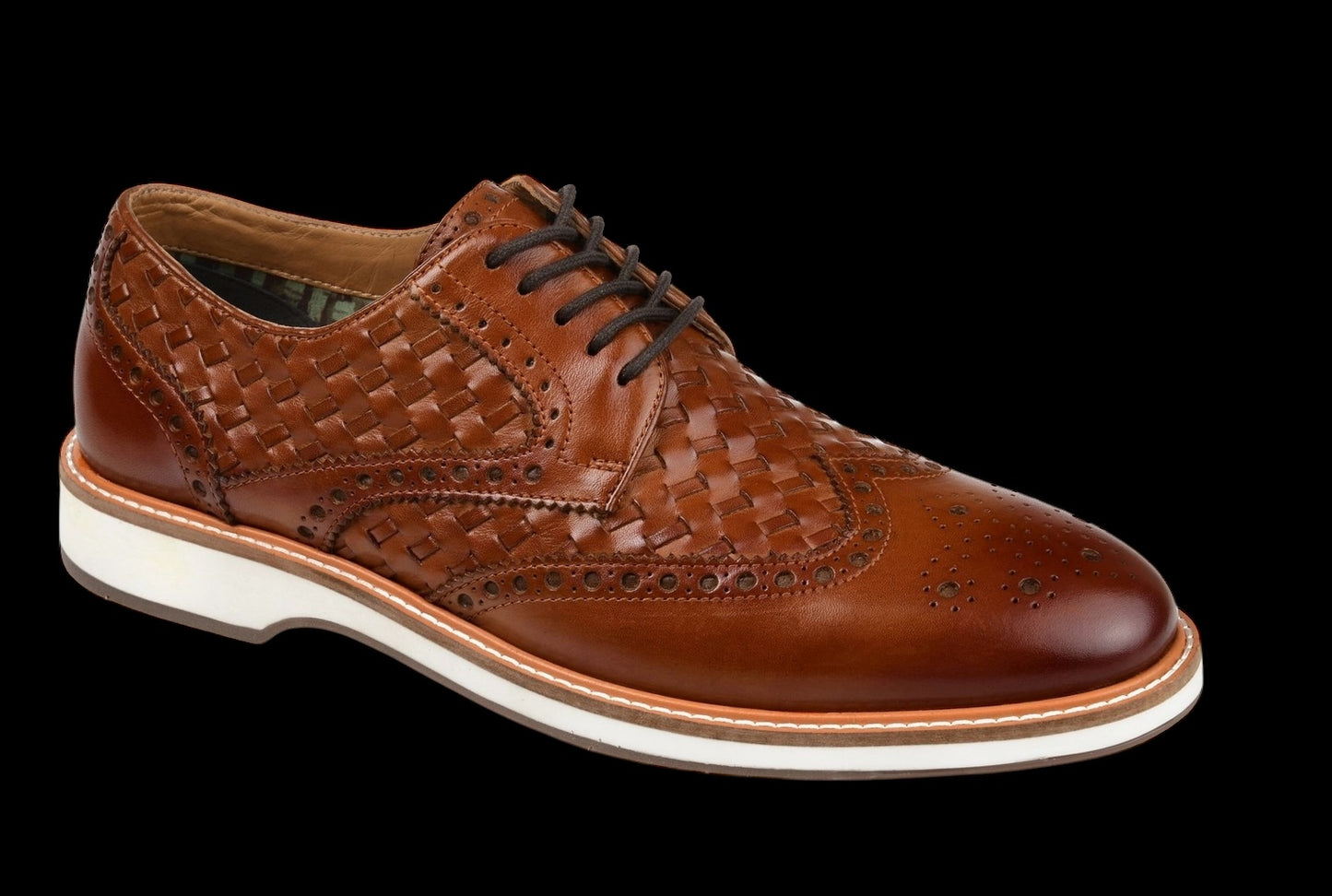 Radcliff Woven Wingtip Derby Two Colors