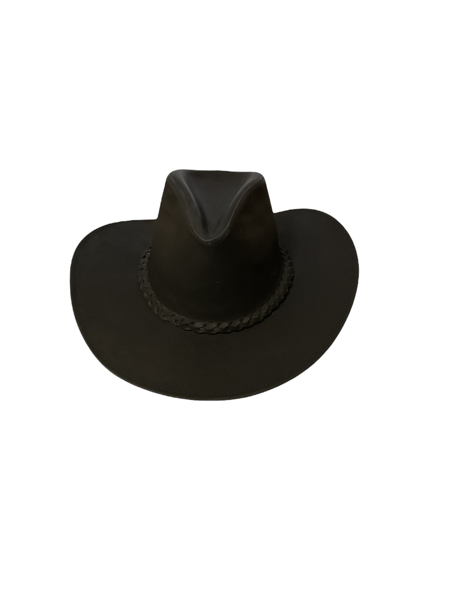 Leather Western Outback Cowboy Hat